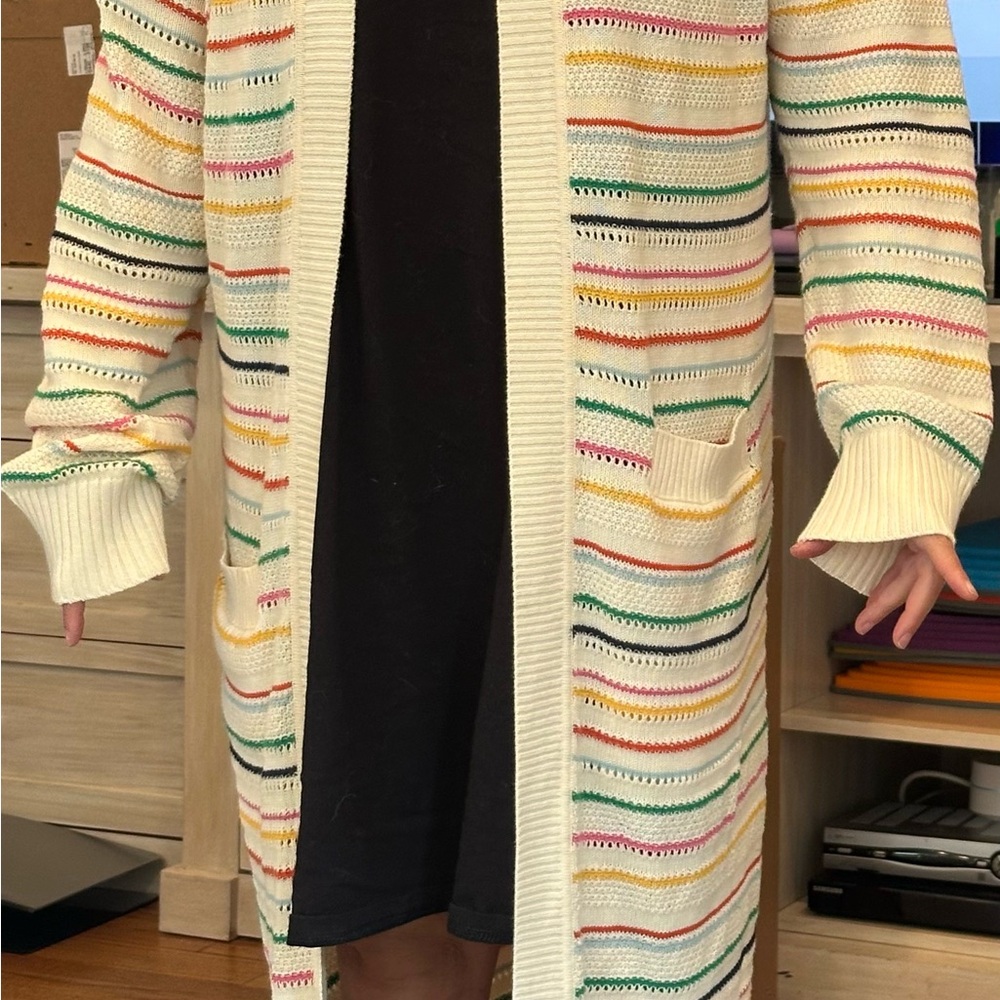 Kerri's signature cotton dusters- striped